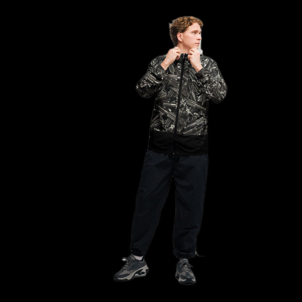 SCREW CITY — BLACKSTAR — All-Over Men's Windbreaker