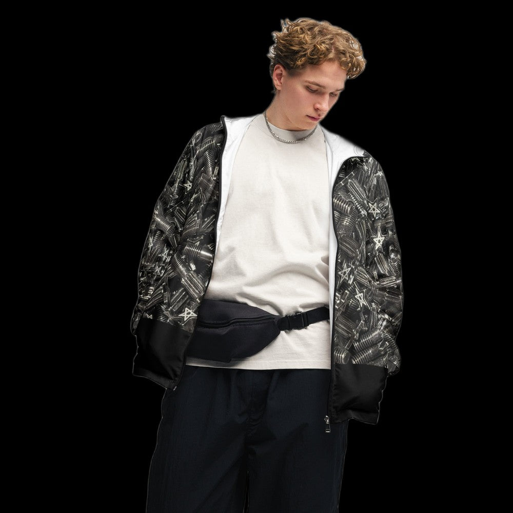 SCREW CITY — BLACKSTAR — All-Over Men's Windbreaker